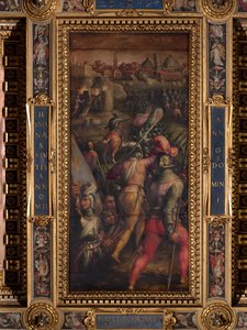 Battle of Barbagianni, Nearby Pisa by Giorgio Vasari